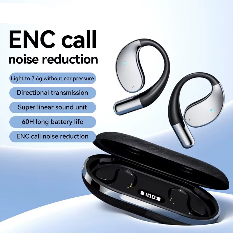 3-In-1 AI Translator Earbuds 144 Languages Noise Cancelling Bluetooth 5.4 Headset Instant Translator Smart Voice Real Time