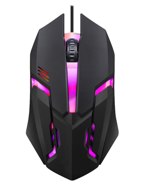 Load image into Gallery viewer, E-Sports USB Wired Mouse Colorful LED Gaming Mouse 5000 DPI Wired Mice Optical Wired Gamer Mouse for Desktop Laptop PC Computer
