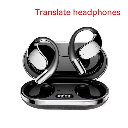 3-In-1 AI Translator Earbuds 144 Languages Noise Cancelling Bluetooth 5.4 Headset Instant Translator Smart Voice Real Time