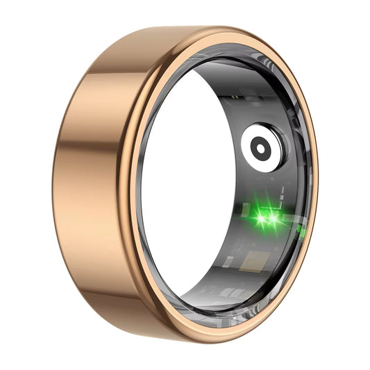 [2024 ]  R02 Smart Ring Military Grade Titanium Steel Shell Health Monitoring IP68 & 5ATM Waterproof Multi-Sport Modes